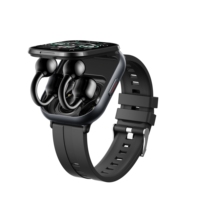 Montre connectée DF D12 Classic avec écouteurs, moniteur de santé multidimensionnel portable, étanche, longue durée de vie de la batterie pour hommes et femmes