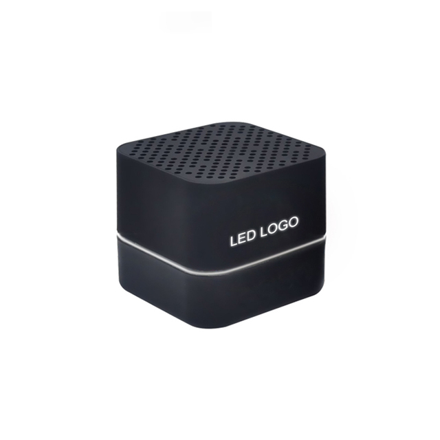 Wireless for 5.0 IPX4 Waterproof LED Light Cube Subwoofer Speaker Battery Powered Hi-Fi Sound for Outdoor Mobile Phone Use