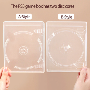 Boîte de rangement personnalisée WEISHENG en plastique vide pour <span class=keywords><strong>CD</strong></span> de jeux vidéo PS3 <span class=keywords><strong>PS4</strong></span> <span class=keywords><strong>PS5</strong></span>, boîte de protection pour 1 ou 2 disques PlayStation - Product Image 4