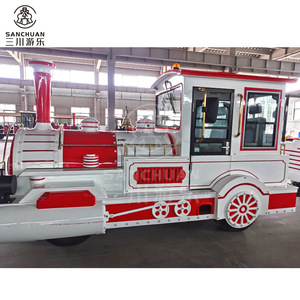 Prix bon marché Fabricant de train 72 passagers Visite touristique Dotto Trackless Fun Train touristique à vendre - Product Image 3