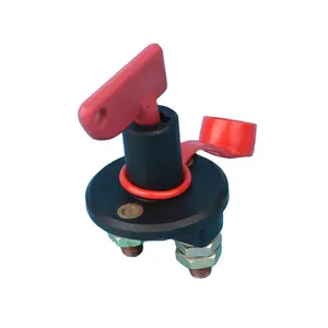 Car Truck Boat Campista Bateria Interruptor Rotativo M8 2 Buracos ou M10 4 Furos Disconnect Cut Off Isolador Kill Switch de Energia