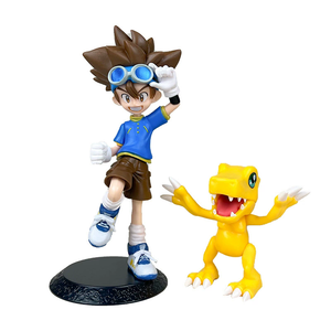 Nuevo Producto: Set de Figuras de Anime de Bebés, Taichi Yagami, <span class=keywords><strong>Agumon</strong></span>, Gabumon, Modelo Coleccionable, Muñeco Decorativo - Product Image 2