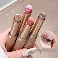 Kakashow Eyes Stick d'ombres à paupières dégradées trois couleurs, fini mat, scintillant, éclatant, multi-couleurs