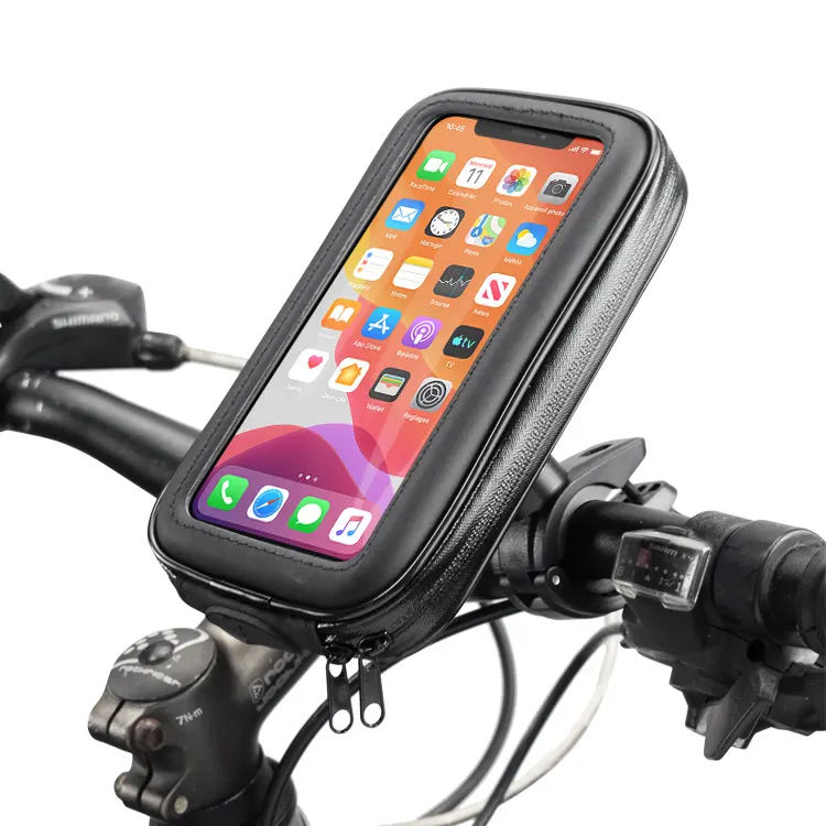 360 Adjustable Waterproof Bicycle Phone Holder Universal Bike Motorcycle Handlebar Cell Phone Support Mount Bicycle