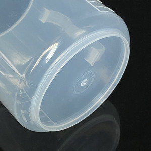 HAIJU LAB 1000ml Transparent <strong>Plastic</strong> PP Material Graduated <strong>Measuring</strong> Cup <strong>Beaker</strong> for Liquid Measure Jug Cup - Product Image 6