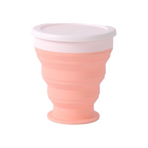 High Quality Eco-Friendly Silicone <strong>Collapsible</strong> Retractable Foldable Direct Drinking <strong>Cup</strong> for Travel and Camping - Product Image 1