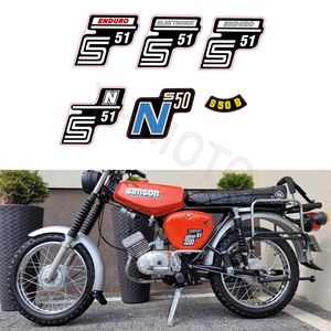 สติ๊กเกอร์ตกแต่งรถมอเตอร์ไซค์ YHMOTO สำหรับ Simson S50 S51 S60 S70 S80 SR50 SR80 KR51 KR52 Moped - Product Image 6