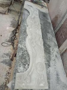 Caminetto bianco puro misura misura su misura naturale intaglio marmo bianco cornice <span class=keywords><strong>camino</strong></span> - Product Image 4
