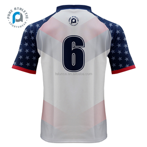 PURE Rugby League Uniforme 100% Polyester Rugby Jersey Chemise À Séchage Rapide Sublimé Impression Rugby Formation Chemise Hommes Survêtement - Product Image 3