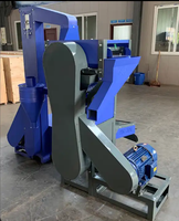 Machine de Moulin à Riz Automatique pour Paddy avec Séparateur de Pierres Vibrant, Décortiqueuse et Broyeur à Riz Diesel