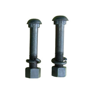 Baut jalur berlapis seng baja karbon kereta api kinerja biaya terbaik - Product Image 2