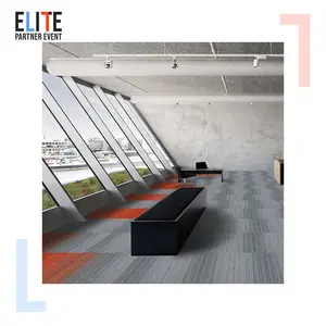 PP Fiber Flooring Pvc Commercial Carpet Tiles 50x50 Office Self Adhesive Carpet Floor Square Carpet Tiles