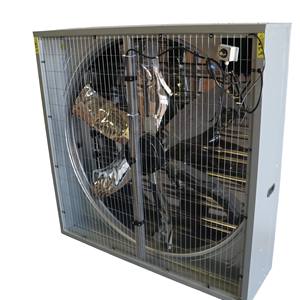 Ventilateur d'extraction industriel électrique multi-vitesses à double roulement à billes, châssis en acier galvanisé à chaud pour ligne d'assemblage de cabinets, personnalisable - Product Image 2