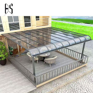 <span class=keywords><strong>Auvent</strong></span> de haute qualité <span class=keywords><strong>en</strong></span> alliage d'aluminium personnalisé, panneau <span class=keywords><strong>en</strong></span> polycarbonate PC, imperméable et résistant au soleil - Product Image 2