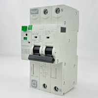 Interrupteur intelligent TUYA 32/63/80/100A avec communication WIFI/RS-485, compteur d'énergie, surveillance de la consommation Kwh, disjoncteur MCB 6kA 240V/400V