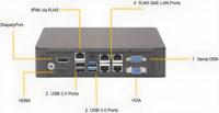 Nouveau serveur original Supermicro SuperServer E200-9B Mini PC Server - 1 x Intel Pentium N3700 Quad-core (4 Core) 1.60 GHz