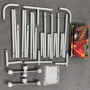 Nhà máy trực tiếp bán xách tay Photo Booth Backdrop đứng ống nhôm khung gối nhuộm thăng hoa căng thẳng vải hiển thị - Product Image 4