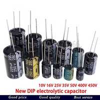 100 Volt 1000 Mfd 1 Farad DC Alimentation Condensateur Électrolytique En Aluminium 1000Uf 100 V 18*35