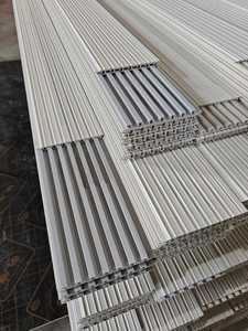 Hiện đại 3D <span class=keywords><strong>WPC</strong></span> tường Hội Đồng Quản Trị cho trang trí nội thất, chống cháy & độ ẩm bằng chứng Bảng điều chỉnh - Product Image 3