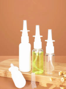 Botellas de Spray Nasal de Plástico Médico de 30 ml y 50 ml, Recargables, con Tapa de Rosca, Impresión Serigráfica, Punta de Boquilla para la Nariz - Product Image 6