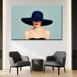 Peinture murale élégante pour femme, décoration intérieure, impression sur toile, peinture encadrée flottante, art mural sexy pour femme, produits de décoration intérieure - Product Image 4