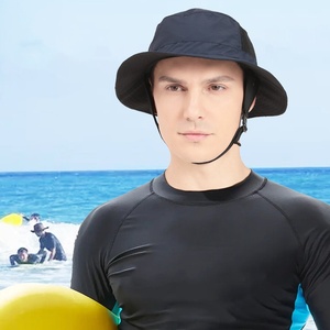 Nouveau Chapeau de Surf et de Skateboard Unisexe Réglable avec Protection UV et Cache-Cou Intégré, Chapeau Bob de Pêche Quatre Saisons - Product Image 2