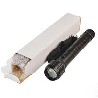 Linterna con Batería Tipo D, Aleación de Aluminio de Aviación, Impermeable, Luz LED de Alta Potencia XP-E de 3W, 3 Baterías D para Fotografía
