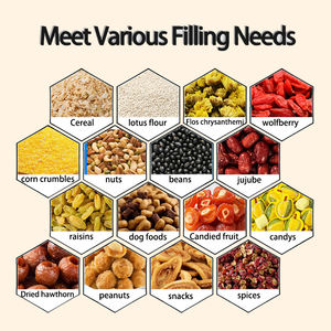 Linea di riempimento combinazione di pesatura e granuli rotanti per caramelle noci cioccolato fagioli palla - Product Image 2