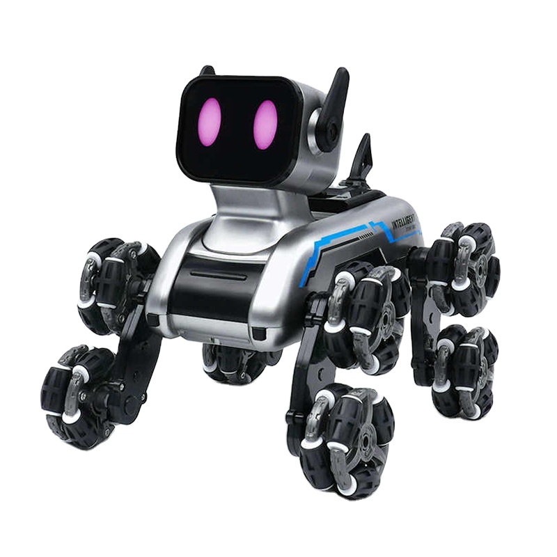 Lyanny Mascota Robot – Perro Robot De Peluche Interactivo Con Sonidos Y Movimientos, Juguete Educativo Para Niños Y Adultos, Ideal Para Regalar