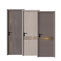 Porte en bois ignifugée de haute qualité certifiée BS pour hôtel intérieur HPL 30/60/90/120 minutes Porte ignifugée pour hôtel