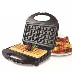 Vente chaude Ménage Petit Déjeuner Gâteau Cuisson Gâteau Machine Cookie Maker électrique Gaufrier