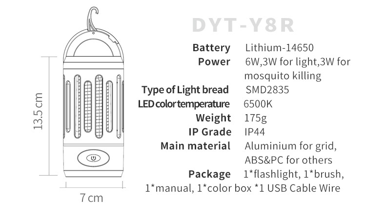 Dayang Flies pest control bug zapper trap lamp insect anti mosquito light electric mosquito killer lamp
