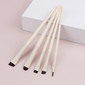 Set di Pennelli <span class=keywords><strong>per</strong></span> <span class=keywords><strong>Trucco</strong></span> Eyeliner a Marchio Privato, Pennello Singolo Angolato a Testa Piatta Ultra Sottile <span class=keywords><strong>per</strong></span> Sopracciglia, Eyeliner e Sollevamento Ciglia - Product Image 1