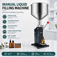 Machine de remplissage manuelle pour jus, cosmétiques, shampoings, huiles essentielles, beurre de cacahuète, confiture, pâte de tomate, détergent liquide