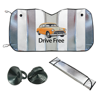 Pare-soleil de voiture en film aluminium à bulles réflecteur de chaleur grande taille pour véhicules et fourgonnettes de grande taille - Vente en gros