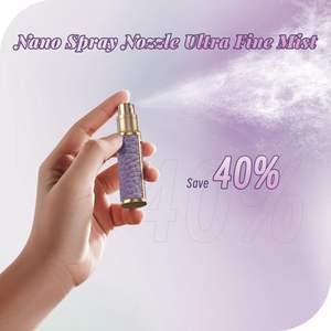 ขวดฉีดน้ำน้ำหอมหนังแท้10มล. ขวดสเปรย์เติมได้สำหรับเดินทางก้นขวดดีไซน์หรูหรา - Product Image 5