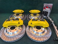 Kit de freinage de rechange de précision pour Brembo 18Z 6 pistons avant et F40 4 pistons arrière pour BMW X5 E70, rotors percés 380x34mm