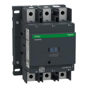 PLC Eléctrico LC1D1156F5 ONT 115A 1F 1O 50HZ Nuevo y Original con Garantía de Un Año - Product Image 1