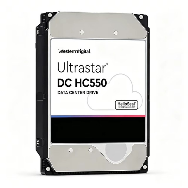 WUH721816ALE6L4 16TB Internal SATA 6Gb/s 512MB Cache 7200RPM New Server Mechanical Hard Drive Enterprise Helium Ultrastar HC550