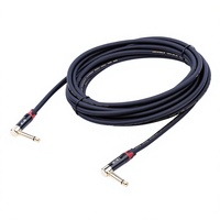 Câble de haut-parleur pour guitare électrique Yo'o'son pour clavier et batterie, connecteur mono 6,35 mm mâle-mâle, conducteur en cuivre sans oxygène