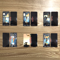 Lcd ponsel asli untuk samsung galaxy S23, lcd pantalla Samsung S23 pengganti layar
