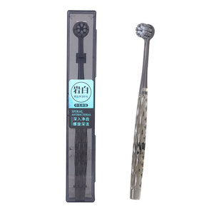 Brosse à dents haut de gamme pour femmes, poils moyennement doux, petite tête, nettoyage en profondeur, brosse à dents spirale - Product Image 1