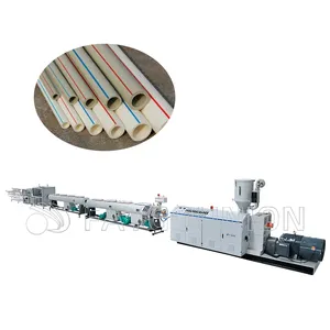 Faygo Union HDPE LDPE PP PPRC PE PPR Pipe Making Machine Plastic Tube Extruder Production Line