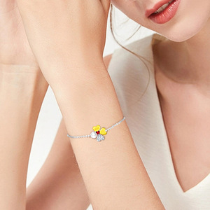 Collier de perles naturelles en argent S925 et ensemble de bracelets élégants Zircon étincelant avec processus de galvanoplastie spécial - Product Image 3