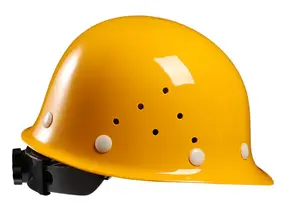 Стекловолоконный промышленный/строительный/Горнодобывающий жесткий защитный шлем с полными полями
