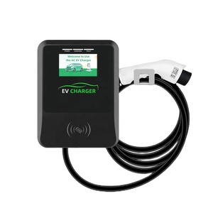 7KW 11KW 22KW <span class=keywords><strong>Wallbox</strong></span> Tipo 2 EV Cargador de pared 32A 400V Estación de carga de CA <span class=keywords><strong>Punto</strong></span> de carga para cargador de uso doméstico - Product Image 1