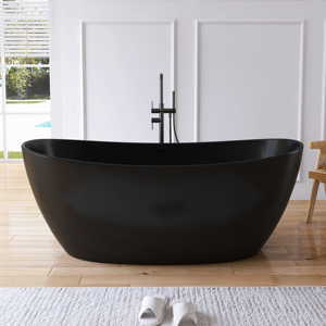 อ่างอาบน้ำแบบตั้งพื้น Maydon ขนาด 1650 มม. สำหรับโรงแรม พร้อมอ่างอาบน้ำที่ทนทานสำหรับวิลล่า ผิวสัมผัสแข็งแรง ทันสมัย จากผู้ผลิตอ่างอาบน้ำ - Product Image 3