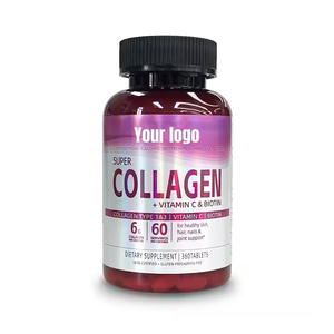 Meilleurs Comprimés Masques Coréens de Collagène Marin à Croquer Éclaircissants pour la Peau <span class=keywords><strong>OEM</strong></span> Comprimés de Peptides de Collagène Hydrolysé de Poisson avec Vitamine C - Product Image 1