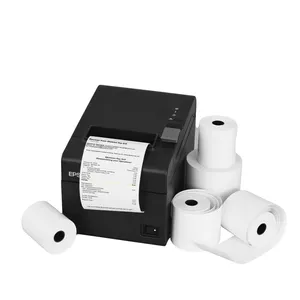 Benutzer definierte Farbe 57x40mm 80x80mm POS Direct Thermal Paper Rolls Kassierer Bill Printing Rolls Papier