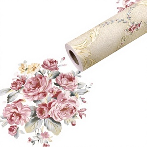 Papel Tapiz Autoadhesivo con Diseño Botánico de Estilo Europeo Moderno UDK, Instalación Instantánea, Impermeable, Garantía de 5 Años, para Dormitorio y Sala de Estar - Product Image 2